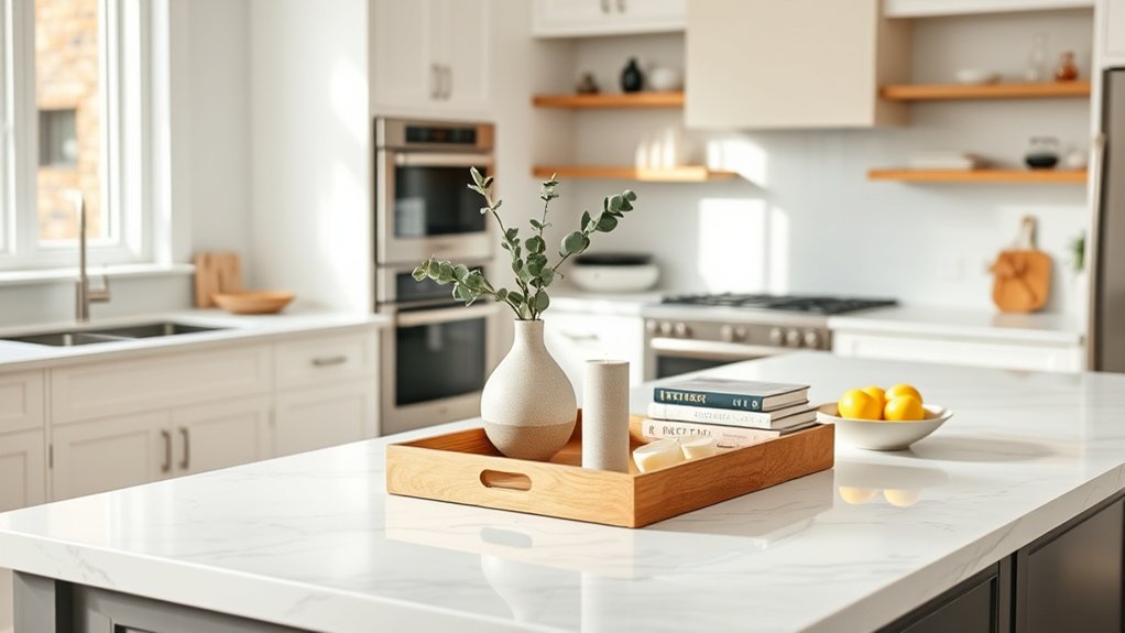 How to Decorate a Kitchen Island With 3 Simple Tips 4 declutter organize and refresh