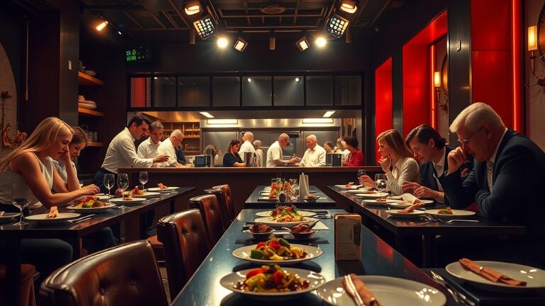 dine during filming hours
