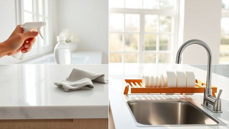 efficient kitchen cleaning method