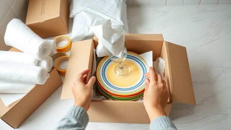 efficient kitchen packing method