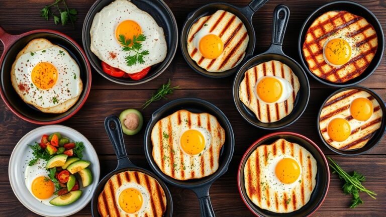 eggs on grill menu