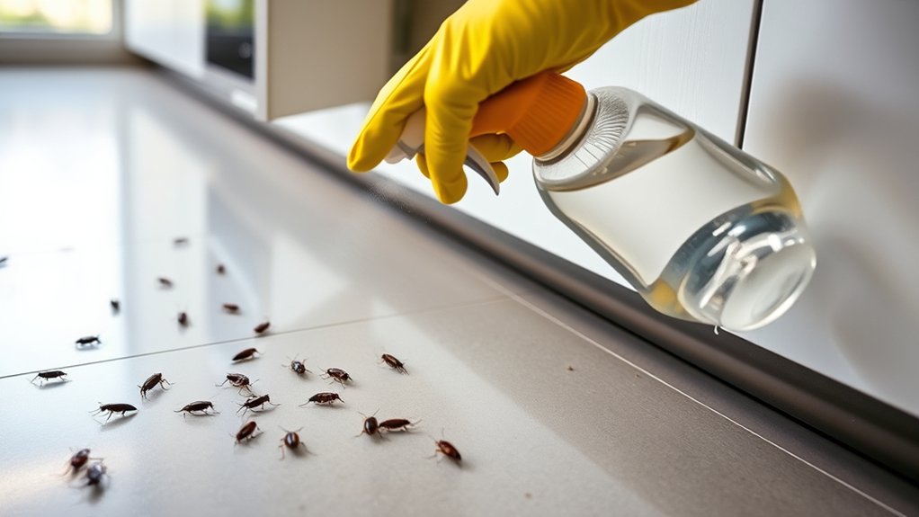 eliminate kitchen cockroaches quickly