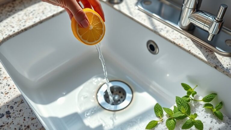 eliminate sink odor swiftly