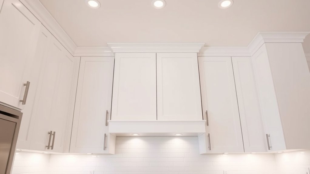10 Creative Ways to Disguise Kitchen Soffits 3 extend cabinets to conceal