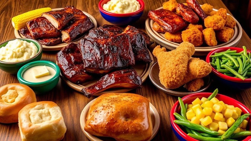 family sized meal sharing