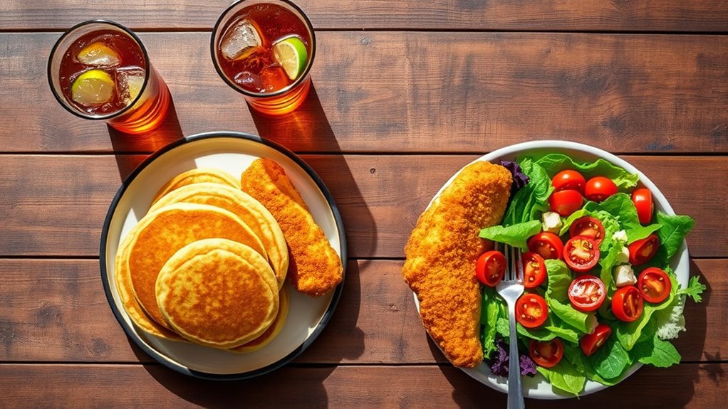 filling lunch options available