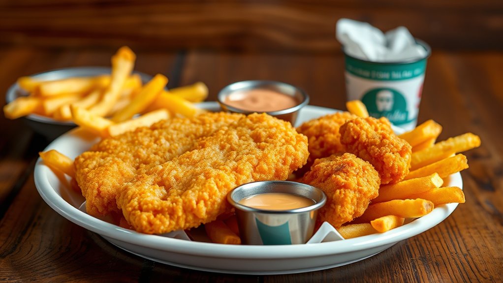 fish and chicken combo