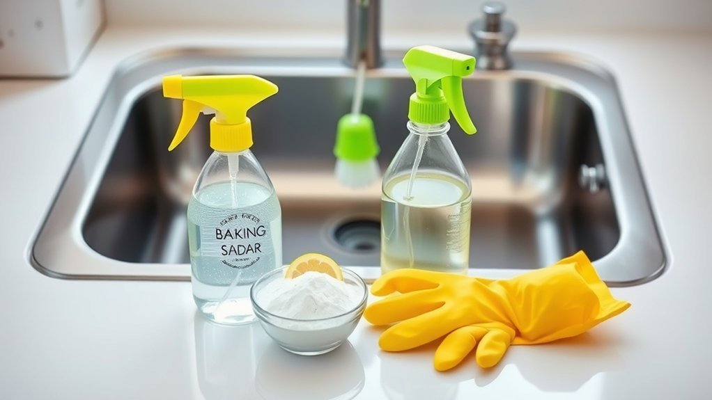 How to Clean Kitchen Sink in 3 Easy Steps 2 How to Clean Kitchen Sink