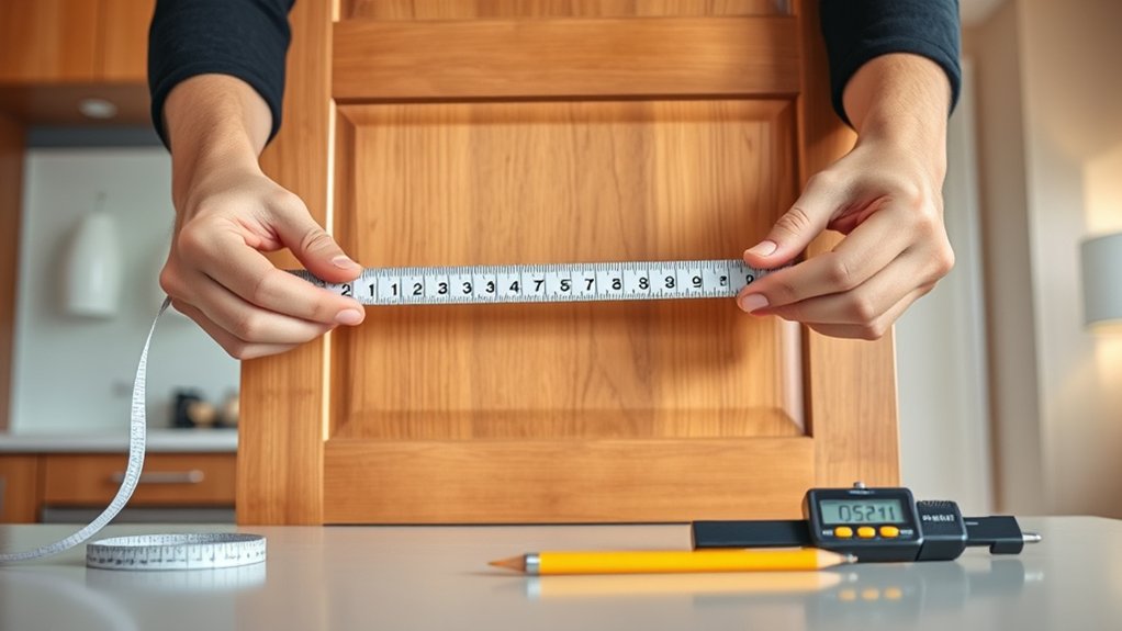 How to Measure Kitchen Cabinet Doors in 7 Easy Steps 2 gather tools for accurate measurements