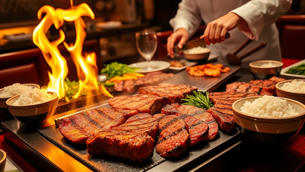 hibachi steak price range