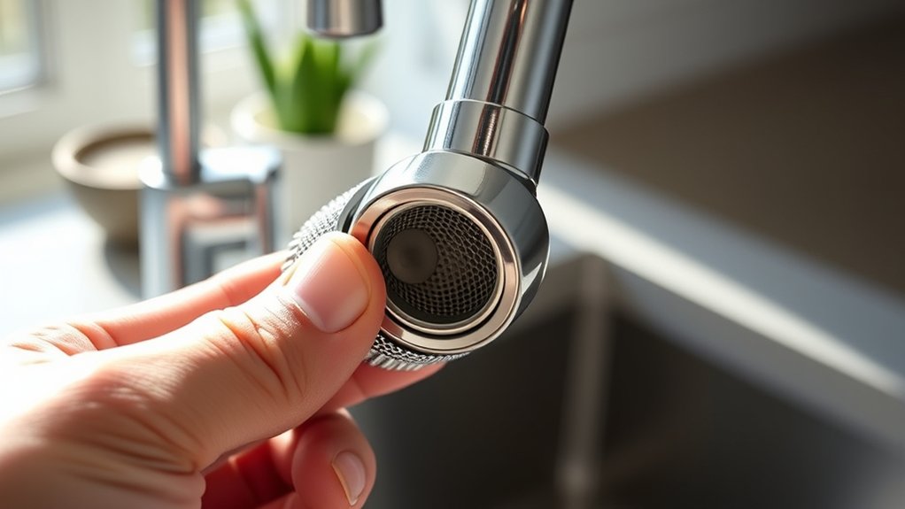 identify faucet aerator type