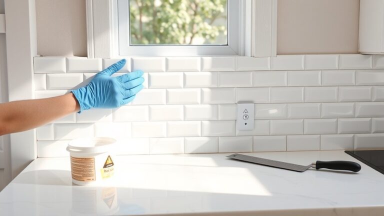 installing kitchen backsplash easily