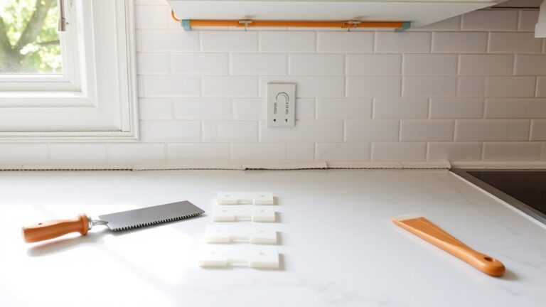 installing kitchen backsplash