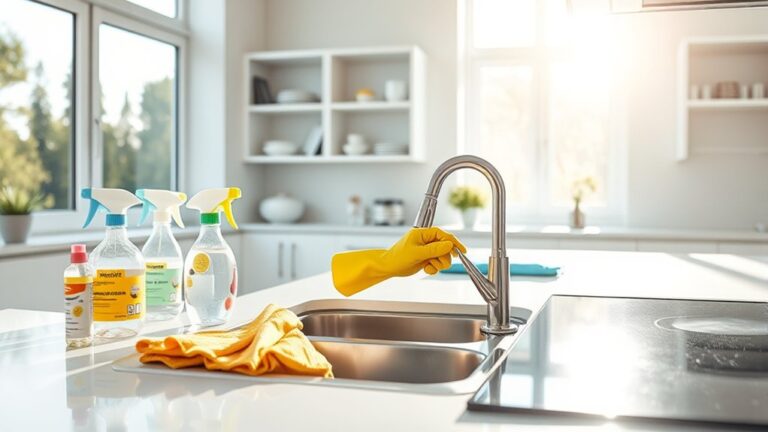 kitchen cleaning step by step