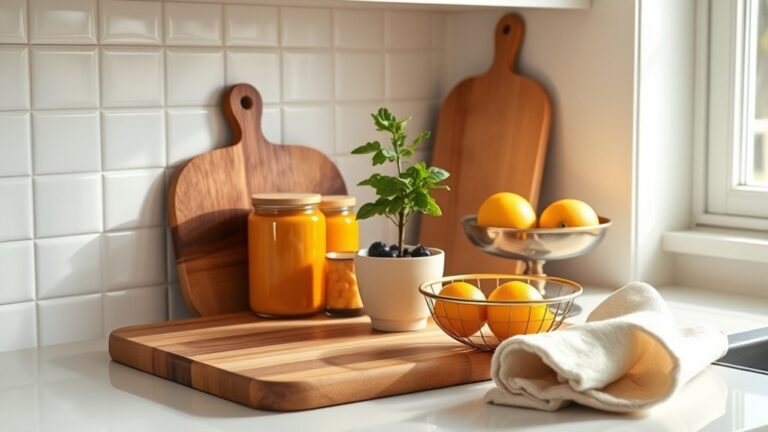 kitchen counter decoration tips