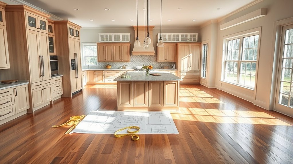kitchen size influences remodeling costs