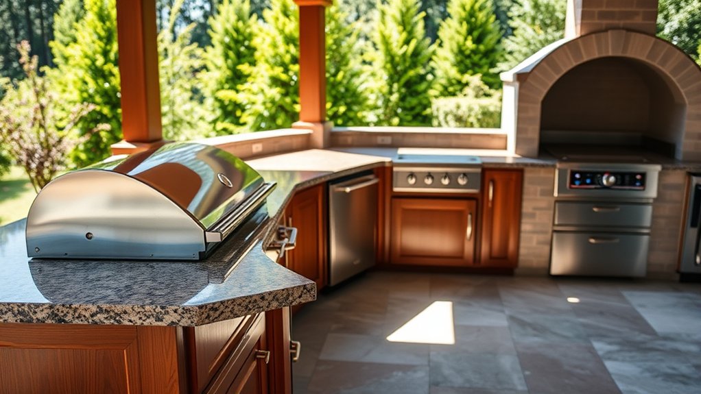 3 Key Factors That Affect How Much an Outdoor Kitchen Does Cost 3 materials and appliance costs