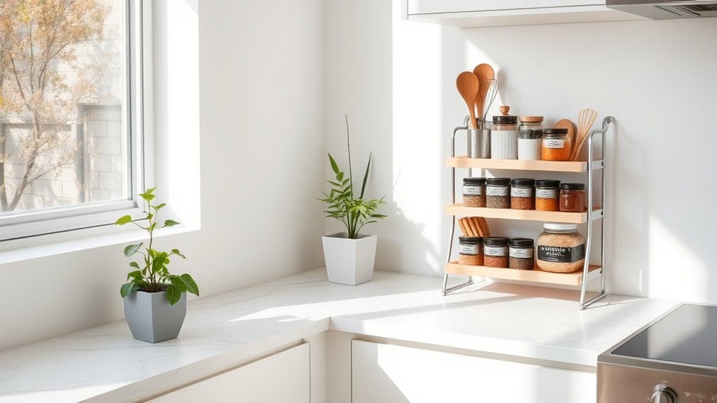 How to Decorate Kitchen Counter Corners With 3 Simple Tips 3 maximize corner kitchen storage
