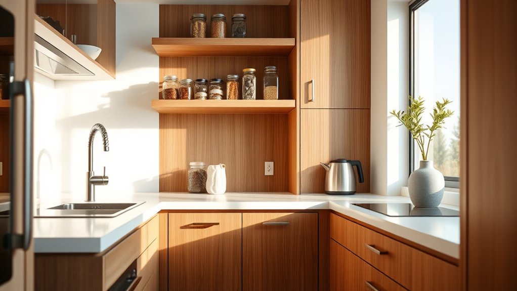 How to Organize a Small Kitchen With 3 Simple Tips 7 maximize hidden storage space