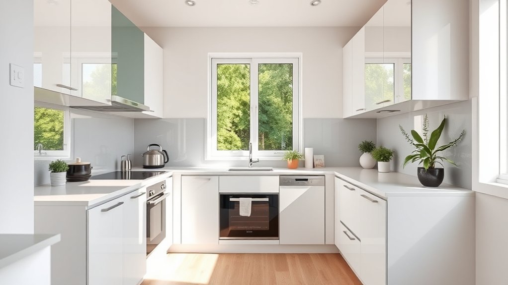 maximize small kitchen space