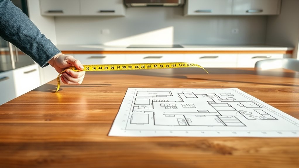 How Much to Replace Kitchen Countertops: 5 Cost Factors 2 measure inspect plan verify