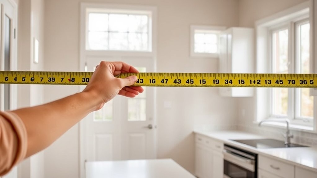 How to Measure a Kitchen in 7 Simple Steps 4 measure openings accurately and precisely
