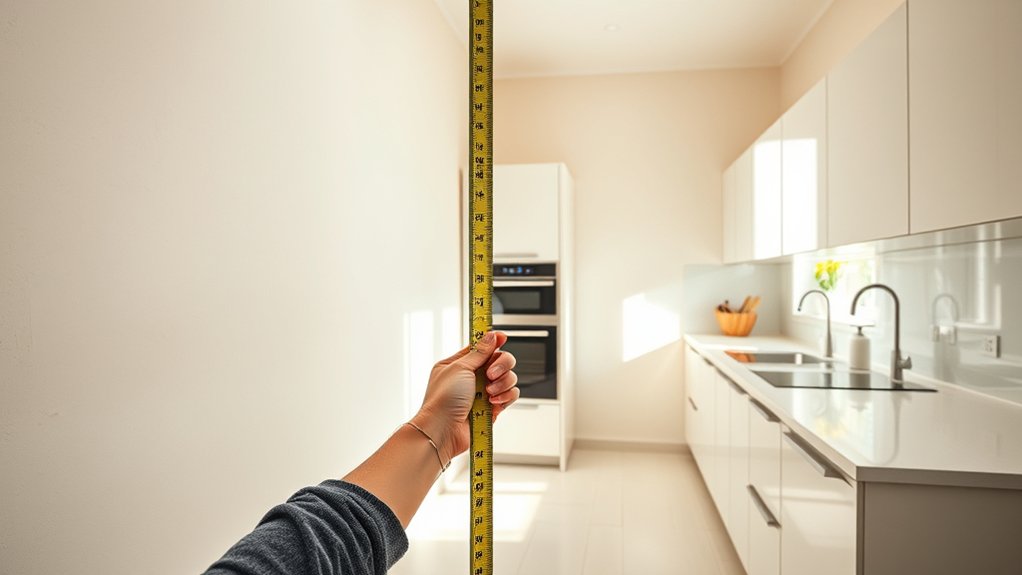 How to Measure a Kitchen in 7 Simple Steps 3 measure walls and ceiling
