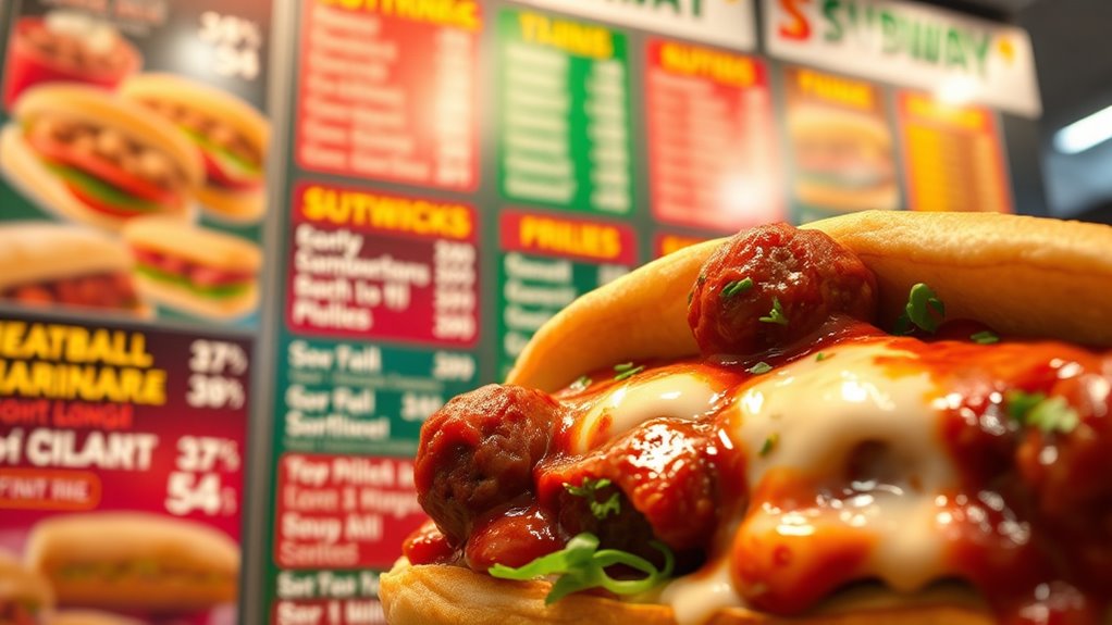 meatball marinara price variability