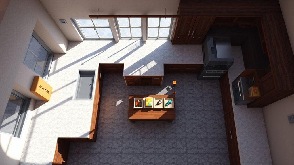 How to Make a Kitchen in Minecraft in 7 Easy Steps 2 minecraft kitchen layout planning
