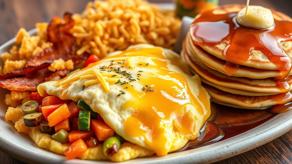 omelet prices and options