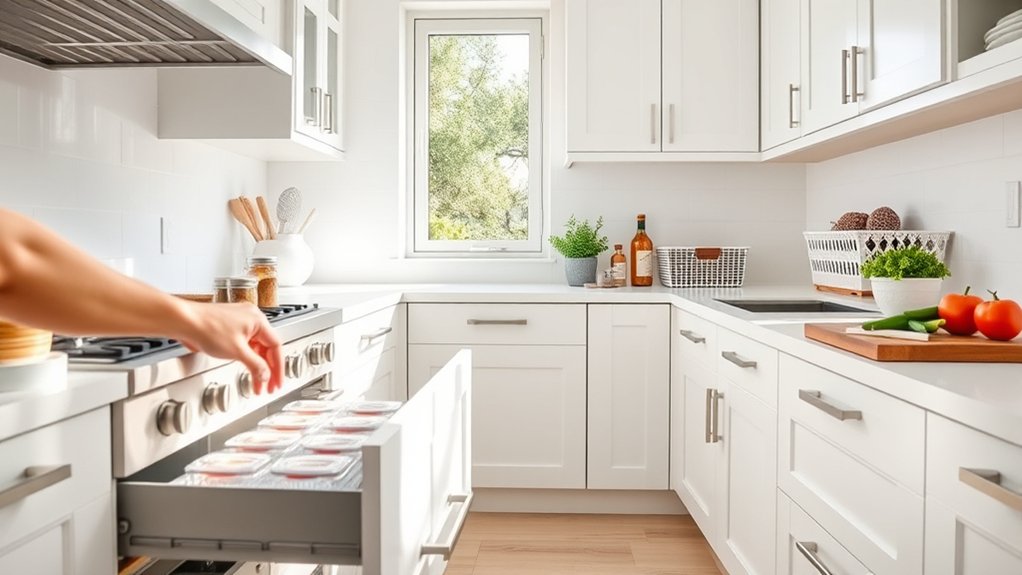 7 Essential Tips to Choose Kitchen Cabinets 4 organize cabinets for efficiency