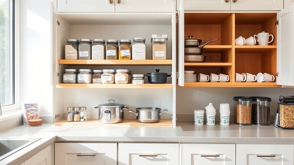 How Can You Organize Kitchen Cabinets and Drawers With 3 Simple Tips? 3 organize kitchen by routines