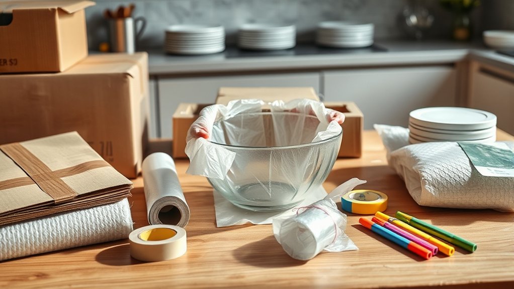 7 Essential Tips to Pack Kitchen for Moving 5 organize pack label efficiently