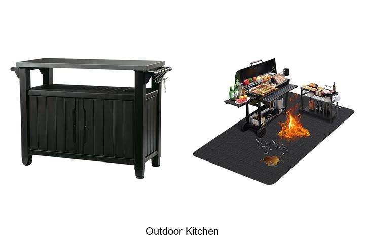 outdoor kitchen