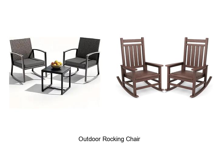 outdoor rocking chair