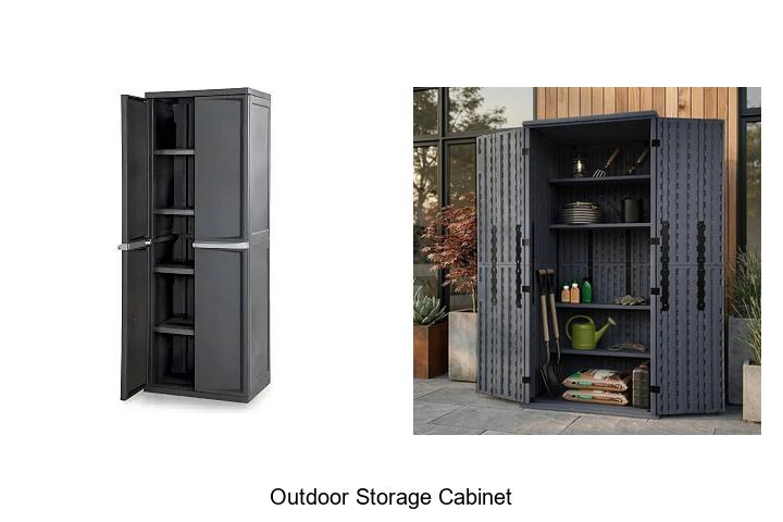 outdoor storage cabinet