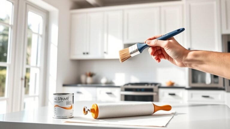 painting kitchen cabinets easily