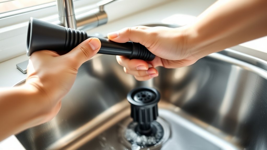How Do I Unclog My Kitchen Sink in 3 Easy Steps? 3 plunge seal repeat check