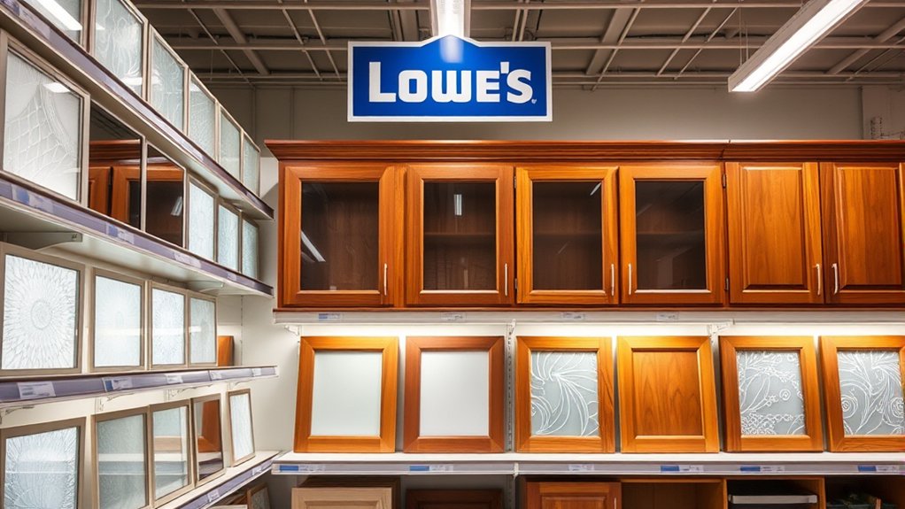 ready to order cabinet glass