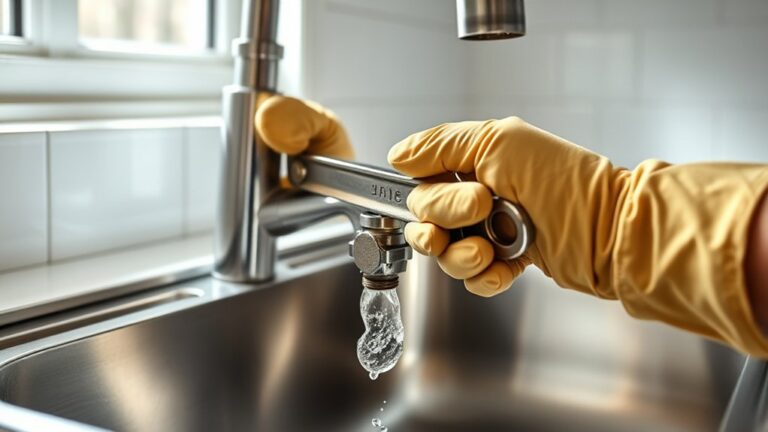 remove faucet in steps