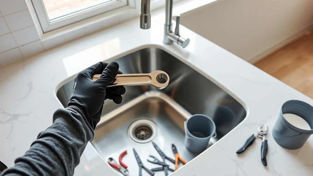 removing kitchen sink guide