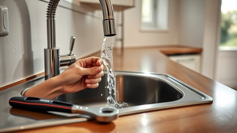 replacing kitchen faucet steps