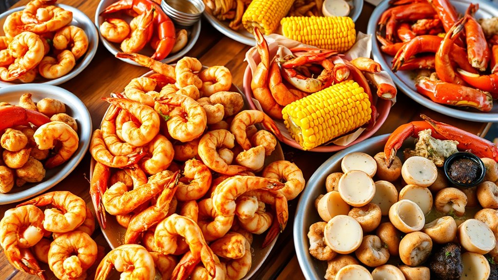 seafood combos for sampling