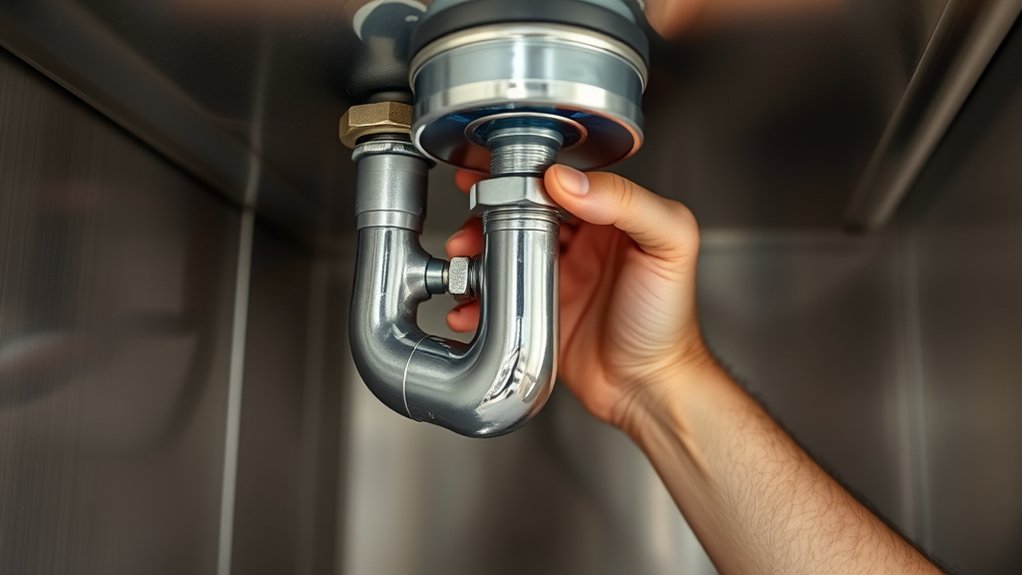 5 Easy Steps to Install Kitchen Sink Plumbing 3 seal tighten clean check