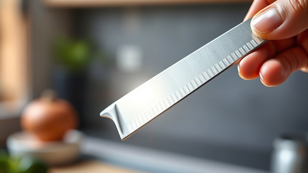 select appropriate sharpening rod