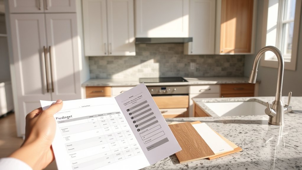 10 Ways to Save Much on New Kitchen Cabinets 2 set measure research budget