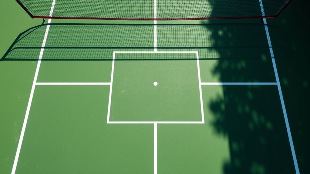 seven foot non volley zone