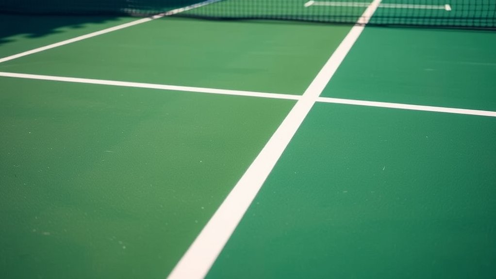 seven foot non volley zone