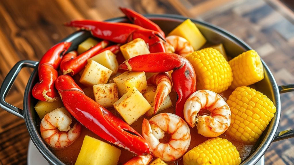 shared seafood feast experience