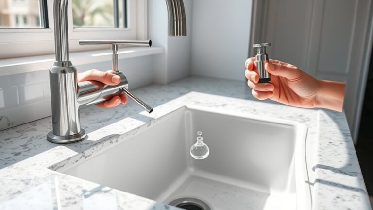 simple kitchen faucet replacement
